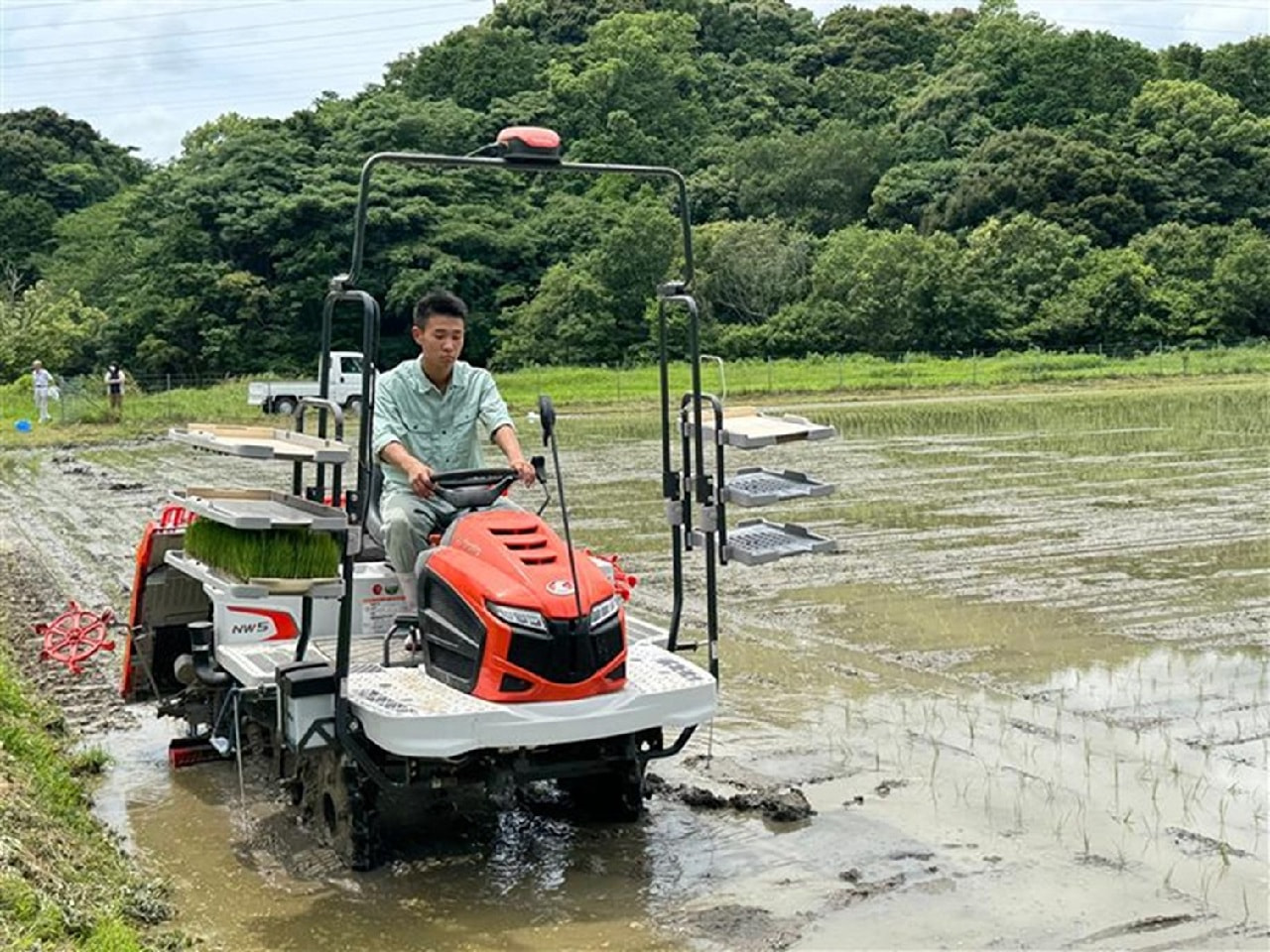 農業科の授業の様子