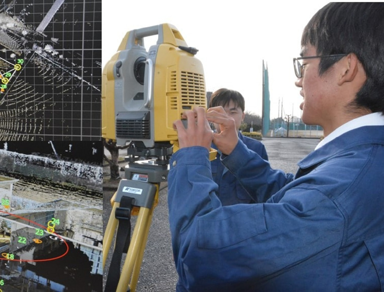 農業科の実習の様子