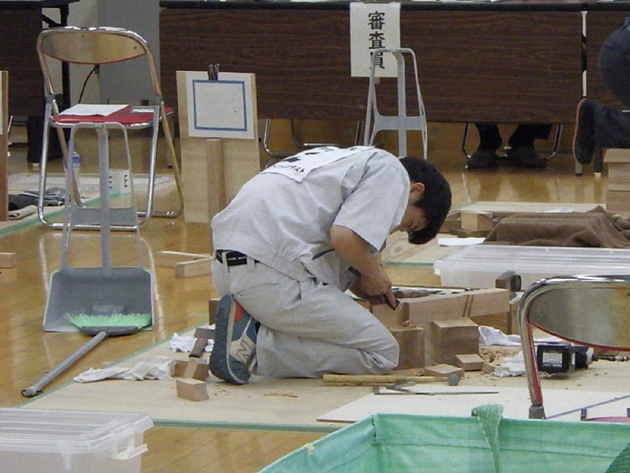 工業科の実習の様子