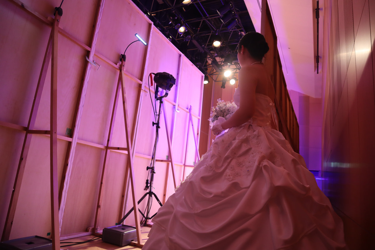 家庭科の実習の様子